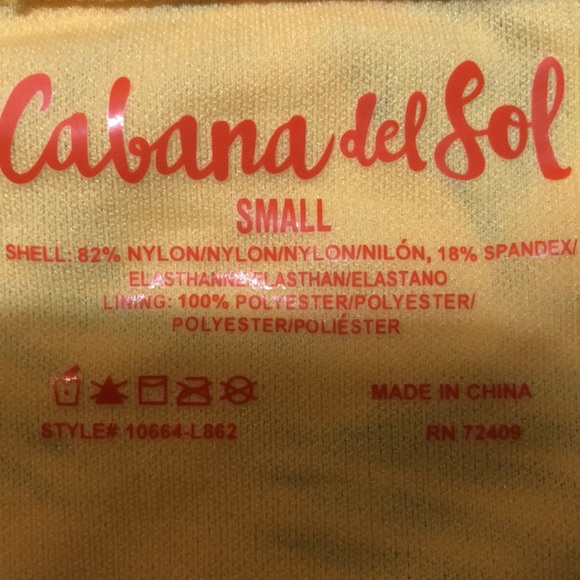 🎁4 for $50🎁 Cabana del sol floral bikini bottom - Picture 5 of 5